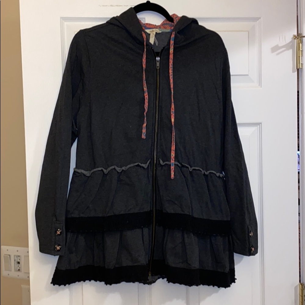 Matilda Jane Zip Up Hoodie womens